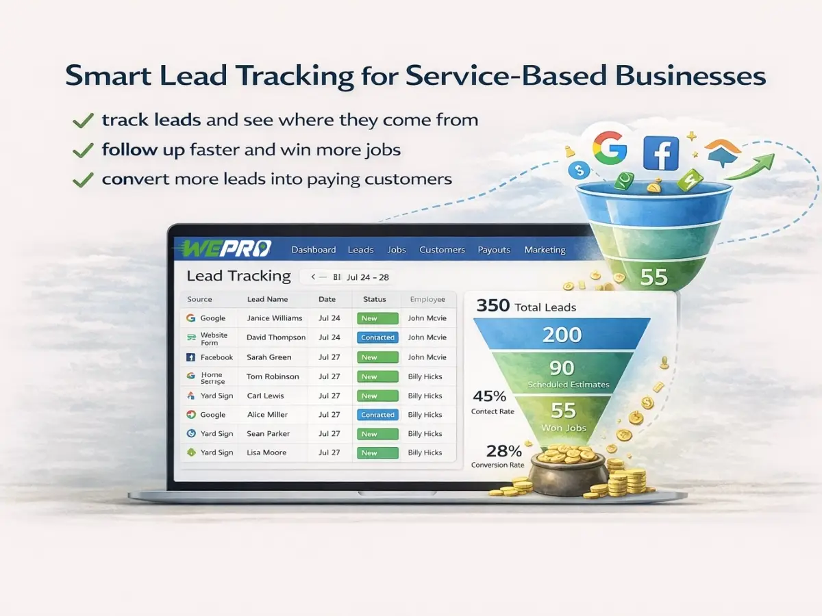 WePro Lead Tracking Image 1